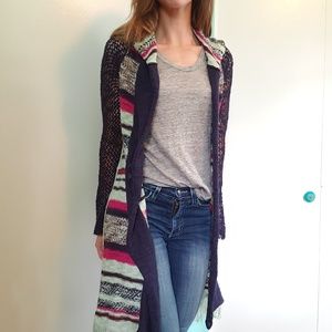 Gimmicks by BKE striped knit cardigan